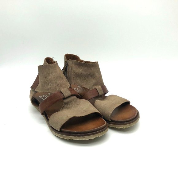 Miz Mooz Brown and Tan Sandals Tamsyn - Picture 6 of 16